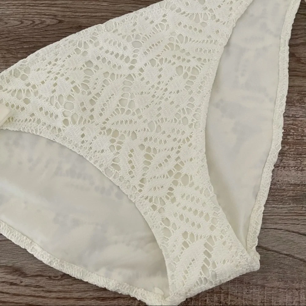 Aerie Crochet Side-Tie Swim Bikini